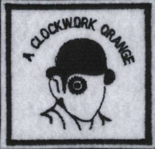 Clockwork Orange (vyšívaná nášivka)