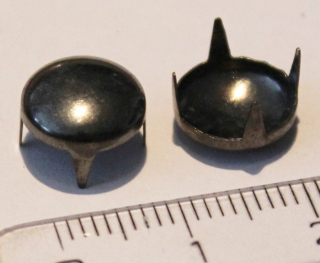 BUBÁK 10 mm OBSIDIANOVÝ: Jednotlivý vybíjanec