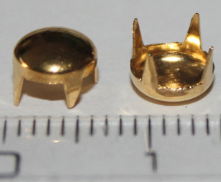 BUBÁK 6 mm ZLATÝ: Jednotlivý vybíjanec