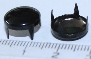BUBÁK 12 mm ČIERNY: Jednotlivý vybíjanec
