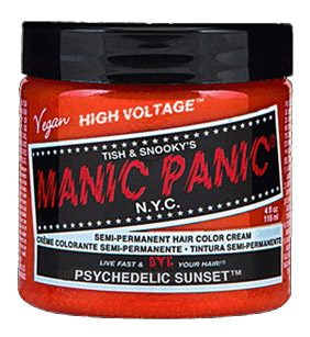 ORANŽOVÁ (Manic Panic): Psychedelic Sunset