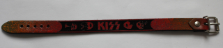 Kožený náramok KISS