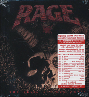 Rage: The Devil Strikes Again (Digipack book 2 CD)
